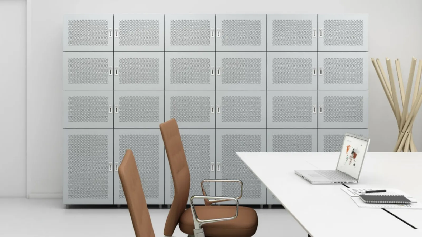 Mobile Ufficio Storage Locker di Vitra